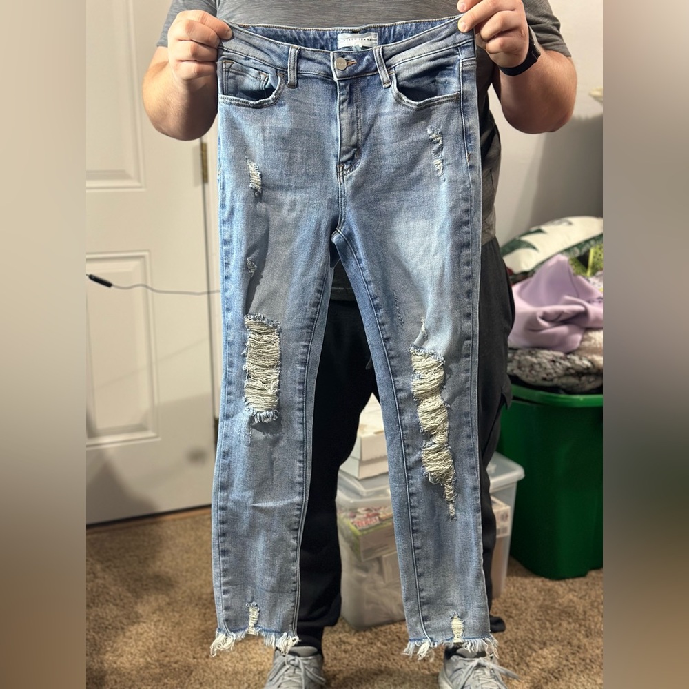 Risen Jeans - lightly worn, size 9/waste 29
